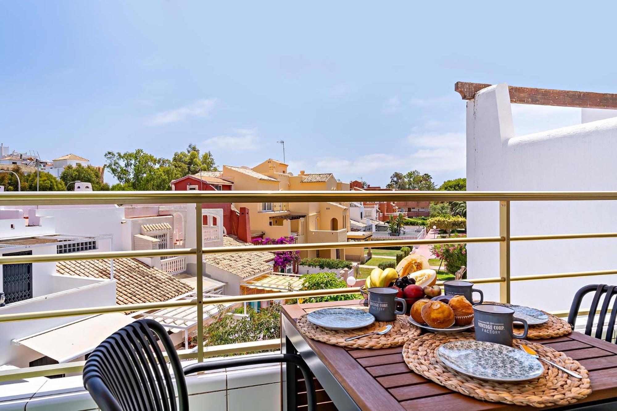 Apartmán Capri - Pueblo Italia Roquetas de Mar Exteriér fotografie